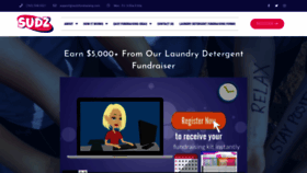 What Sudzfundraising.com website looked like in 2019 (4 years ago)