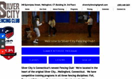 What Silvercityfencing.com website looked like in 2019 (4 years ago)