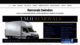 What Swindonmanandvan.com website looked like in 2019 (4 years ago)