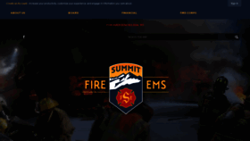 What Summitfire.org website looked like in 2019 (4 years ago)