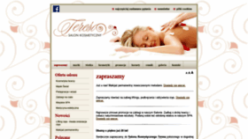 What Salonteresa.pl website looked like in 2019 (4 years ago)