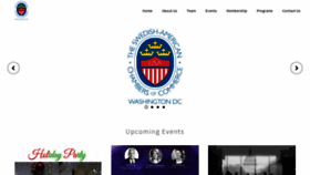 What Sacc-dc.org website looked like in 2019 (4 years ago)