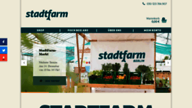 What Stadtfarm.de website looked like in 2019 (4 years ago)