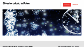 What Silvester-polen.de website looked like in 2019 (4 years ago)