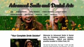 What Smileanddentalarts.com website looked like in 2019 (4 years ago)