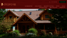 What Silentsportlodge.com website looked like in 2019 (4 years ago)