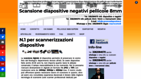 What Scansionediapositive.it website looked like in 2019 (4 years ago)