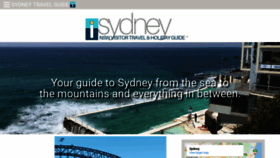 What Sydneyvisitorguide.com.au website looked like in 2019 (4 years ago)
