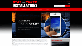 What Staytunedinstallations.com website looked like in 2019 (4 years ago)