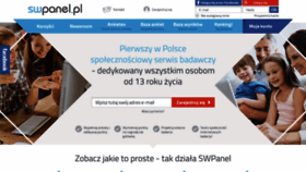 What Swpanel.pl website looked like in 2019 (4 years ago)