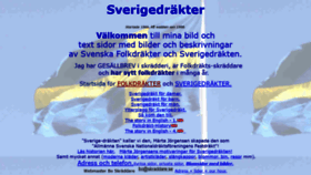 What Sverigedrakten.se website looked like in 2019 (4 years ago)