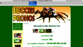 What Succesprono.1s.fr website looked like in 2019 (4 years ago)