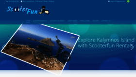 What Scooterfun.gr website looked like in 2019 (4 years ago)