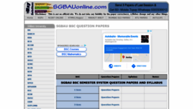 What Sgbauonline.com website looked like in 2019 (4 years ago)