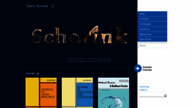 What Scholink.org website looked like in 2019 (4 years ago)