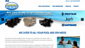 What Southbaypools.com website looked like in 2019 (4 years ago)