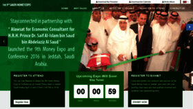 What Saudimoneyexpo.com website looked like in 2019 (4 years ago)