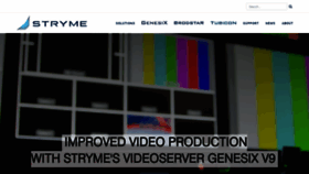 What Stryme.com website looked like in 2019 (4 years ago)
