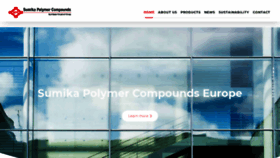 What Sumikaeurope.com website looked like in 2019 (4 years ago)