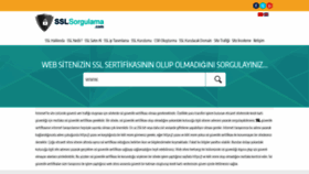 What Sslsorgulama.com website looked like in 2019 (4 years ago)