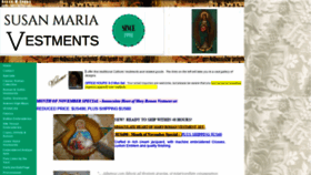 What Susanmaria.com website looked like in 2019 (4 years ago)