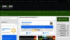 What Simulatorgamemods.com website looked like in 2019 (4 years ago)