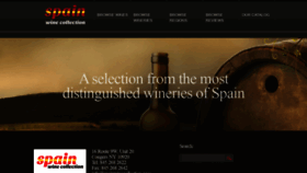 What Spainwinecollection.com website looked like in 2019 (4 years ago)