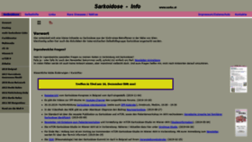 What Sarko.at website looked like in 2019 (4 years ago)