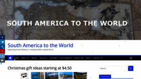 What Southamericatotheworld.com website looked like in 2019 (4 years ago)