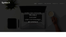 What Syntechhome.com website looked like in 2019 (4 years ago)