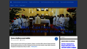 What Slunj-crkva.hr website looked like in 2019 (4 years ago)