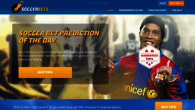 What Soccerbets.win website looked like in 2019 (4 years ago)