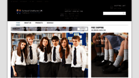What Schooluniformuk.co.uk website looked like in 2019 (4 years ago)