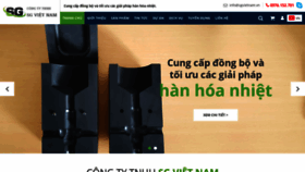 What Sgvietnam.vn website looked like in 2019 (4 years ago)