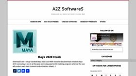What Softwaresa2z.com website looked like in 2019 (4 years ago)