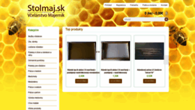 What Stolmaj.sk website looked like in 2019 (4 years ago)