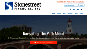 What Stonestreetfinancialinc.com website looked like in 2019 (4 years ago)