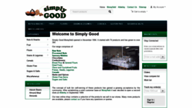 What Simplygood.com.au website looked like in 2019 (4 years ago)