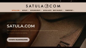 What Satula.com website looked like in 2019 (4 years ago)