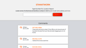 What Stanatwork.com website looked like in 2019 (4 years ago)