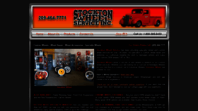 What Stocktonwheel.com website looked like in 2019 (4 years ago)