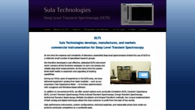 What Sulatech.com website looked like in 2019 (4 years ago)