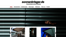 What Sonnenkrieger.de website looked like in 2019 (4 years ago)
