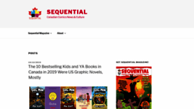 What Sequentialpulp.ca website looked like in 2019 (4 years ago)