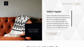 What Suttersquareapartments.com website looked like in 2019 (4 years ago)