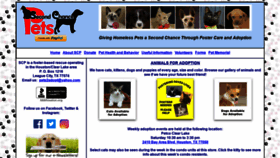 What Secondchancepets.org website looked like in 2019 (4 years ago)