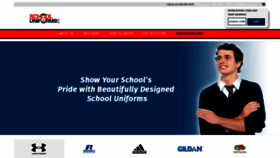What Schooluniforms.ca website looked like in 2019 (4 years ago)
