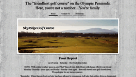 What Skyridgegolfcourse.com website looked like in 2019 (4 years ago)
