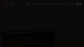 What Studiopilates16.com website looked like in 2019 (4 years ago)