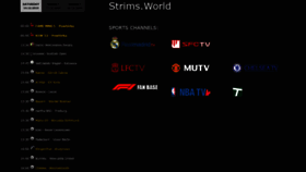 What Strims.world website looked like in 2019 (4 years ago)